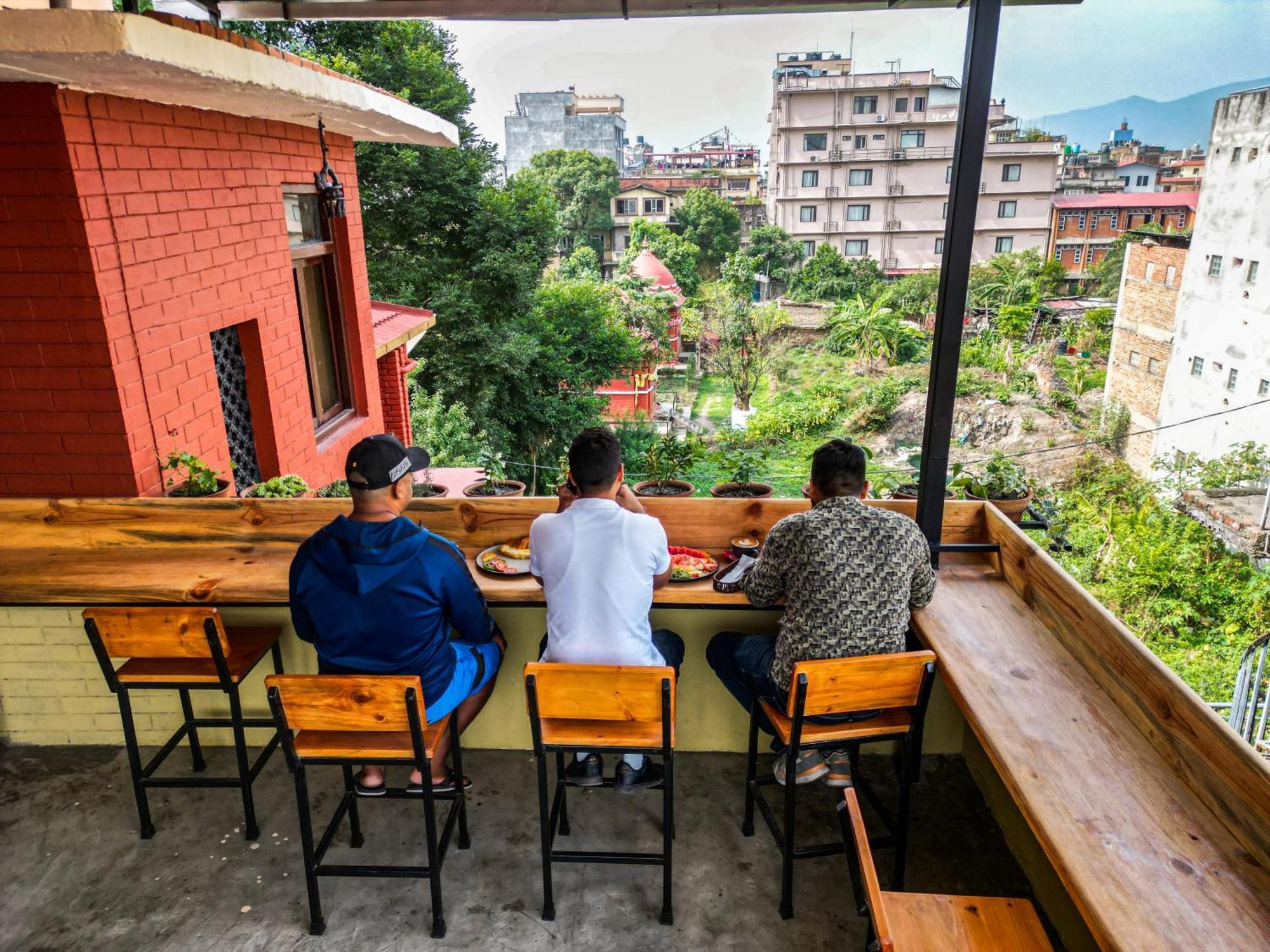 Nepali Heritage Hotel Kathmandu Buitenkant foto