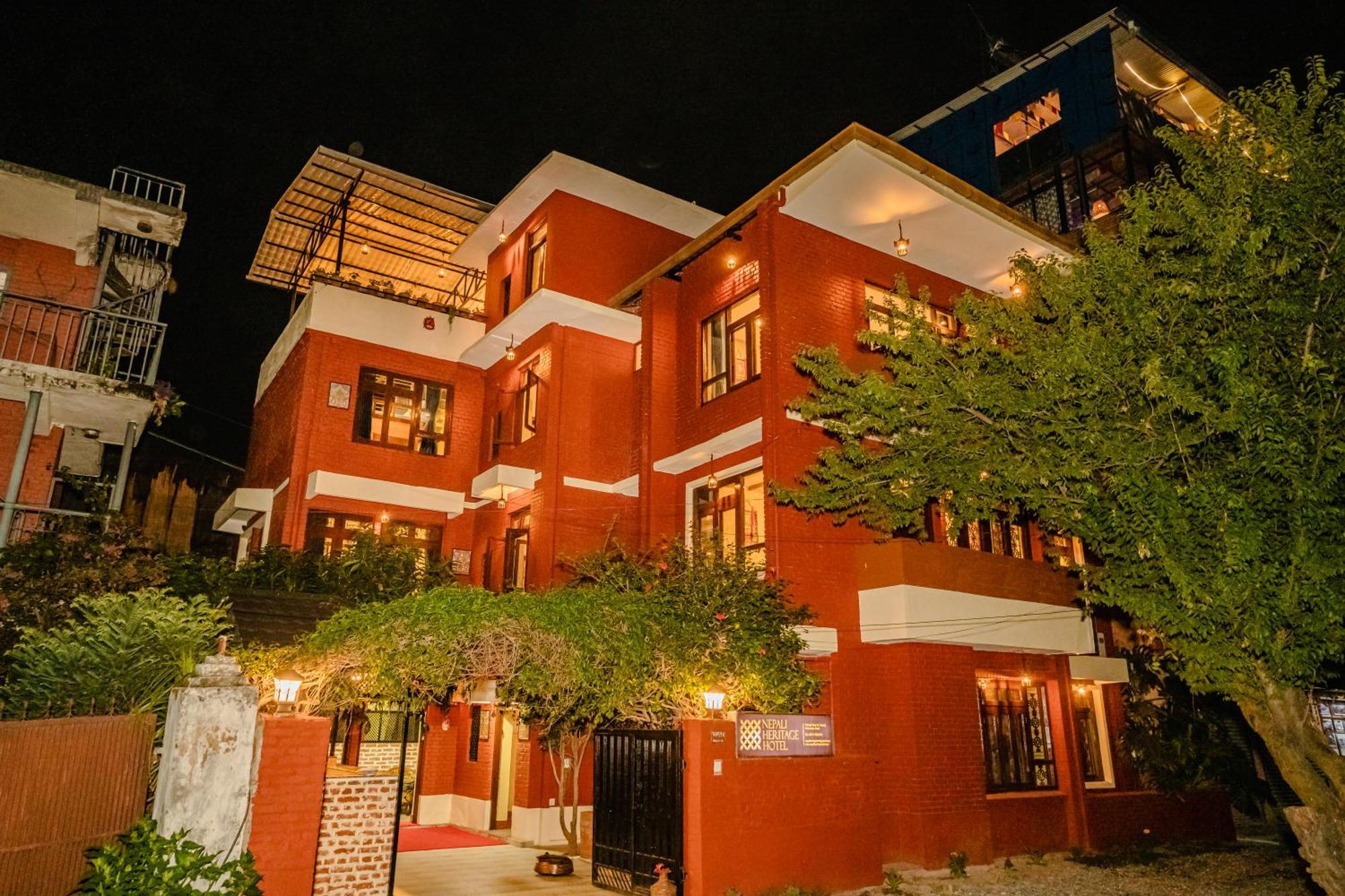 Nepali Heritage Hotel Kathmandu Buitenkant foto